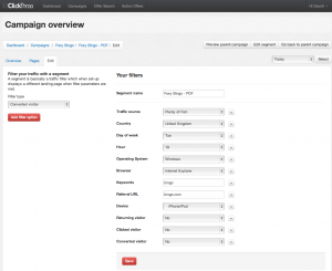 Clickthroo • Foxy Bingo • Foxy Bingo - POF • Edit