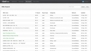 Clickthroo • Offers • List