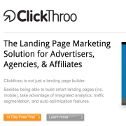 Clickthroo Landing Page